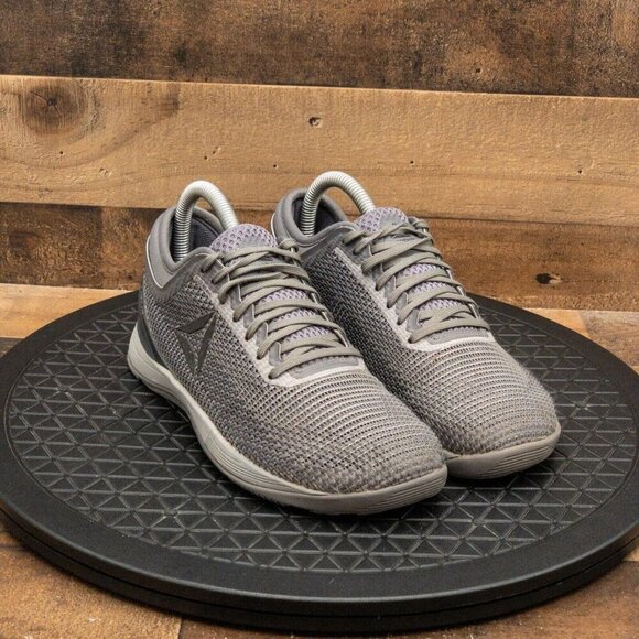 REEBOK NANO 8 WOMENS ATHLETIC SHOES CROSSFIT GYM WALKING GRAY LOW SIZE 6.5 - Picture 3 of 9